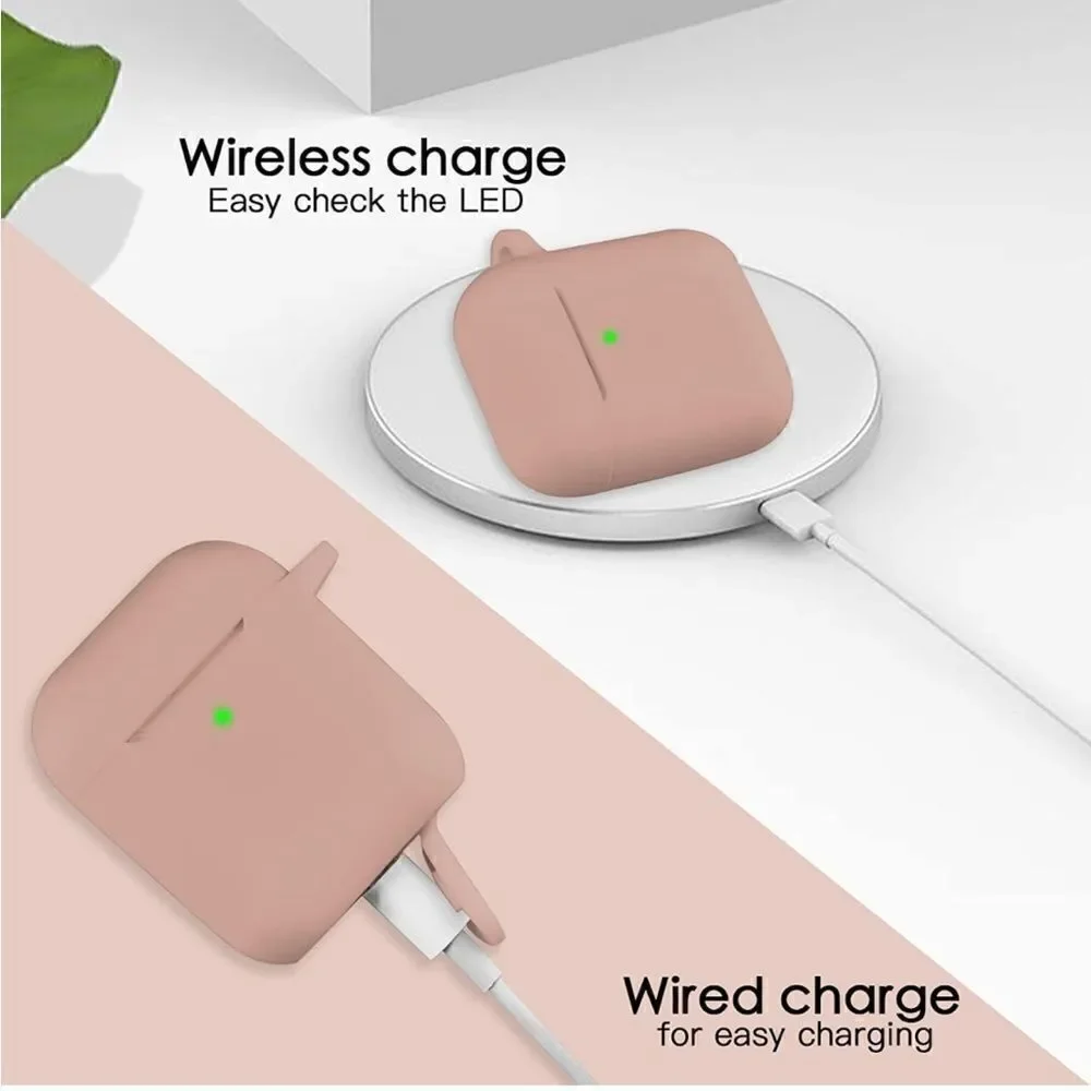 AirPod 1st and 2nd gen case with keychain